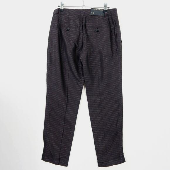 Nwt Banana Republic Avery Straight Cropped Leg Women's Pants Size 0 - Picture 2 of 10